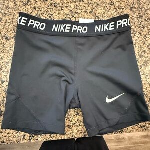 Nike Pro Black Dri-FIT Shorts YL